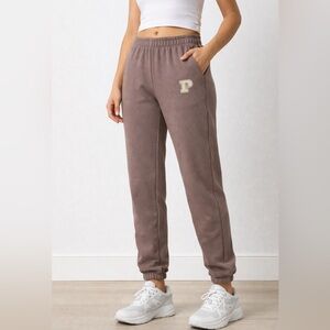 PINK Victoria’s Secret Brown Jogger Sweatpants XS